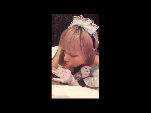 ❤️ Японы шүтээн [маюка], Францын үйлчлэгчийн хувцас, 1-р хэсэг, лосьоноор дарж, хөхрөх ❤ Порно видео манайд ❤